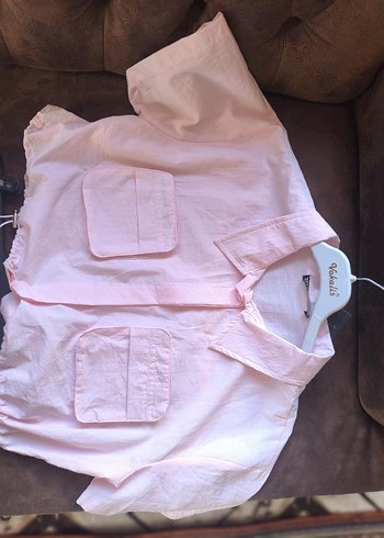 Pembe Kısa Kollu Kadın takım ikili - Görsel 4