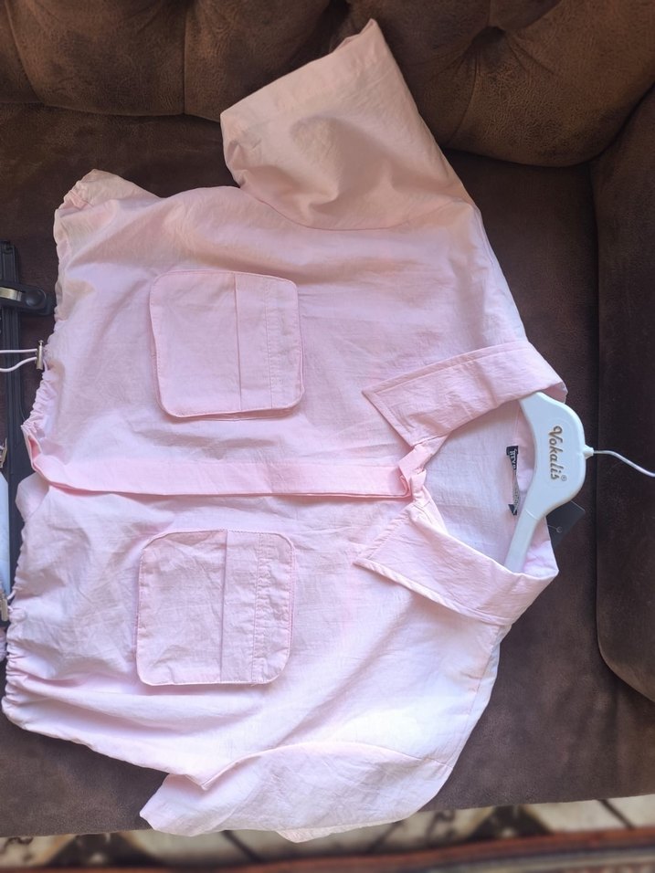 Pembe Kısa Kollu Kadın takım ikili - Görsel 4