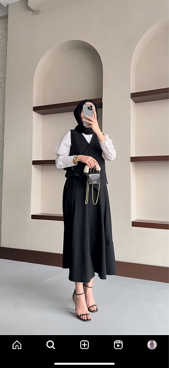 diğer Beden siyah Renk Yelekli takım