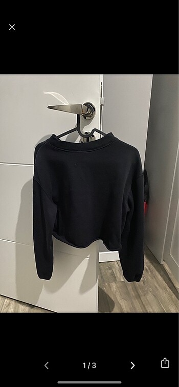 hm kısa sweatshirt