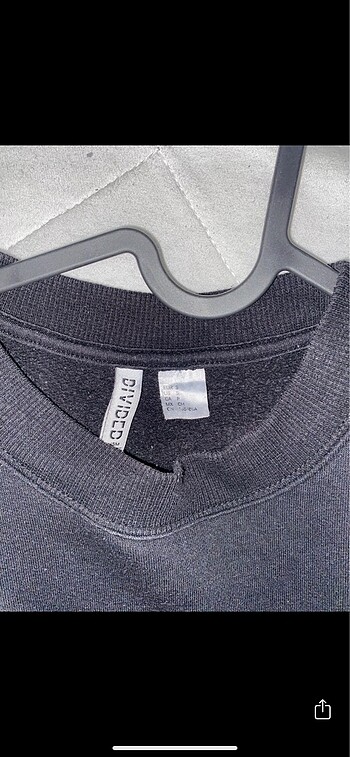 H&M hm kısa sweatshirt