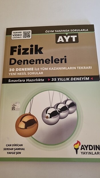 Ayt fizik aydın 30 lu deneme 