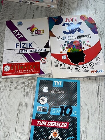 Ayt fizik soru bankaları