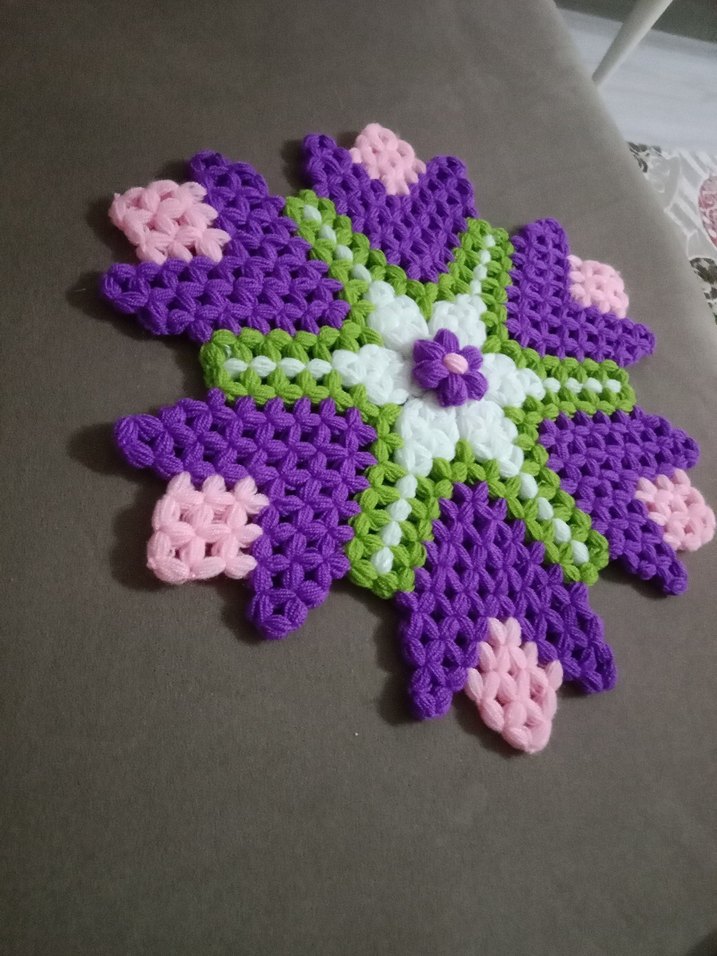 Renkli El Örgüsü lif - Görsel 3