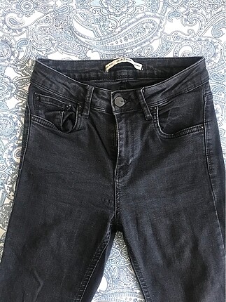 26 Beden addax siyah skinny kot pantolon