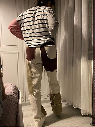 patchwork jean