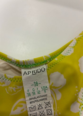 Renkli Kadın Bikini Takımı, İpli, Sıkı Oturan - Görsel 6