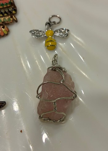 Renkli Boncuklu Bohem Kadın Charm Seti - Görsel 5