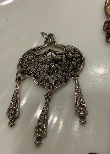 Renkli Boncuklu Bohem Kadın Charm Seti - Görsel 3