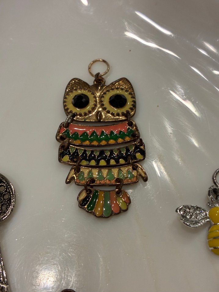 Renkli Boncuklu Bohem Kadın Charm Seti - Görsel 2