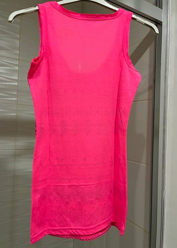 Pembe Desenli Dantelli Bohem Atlet - Görsel 4