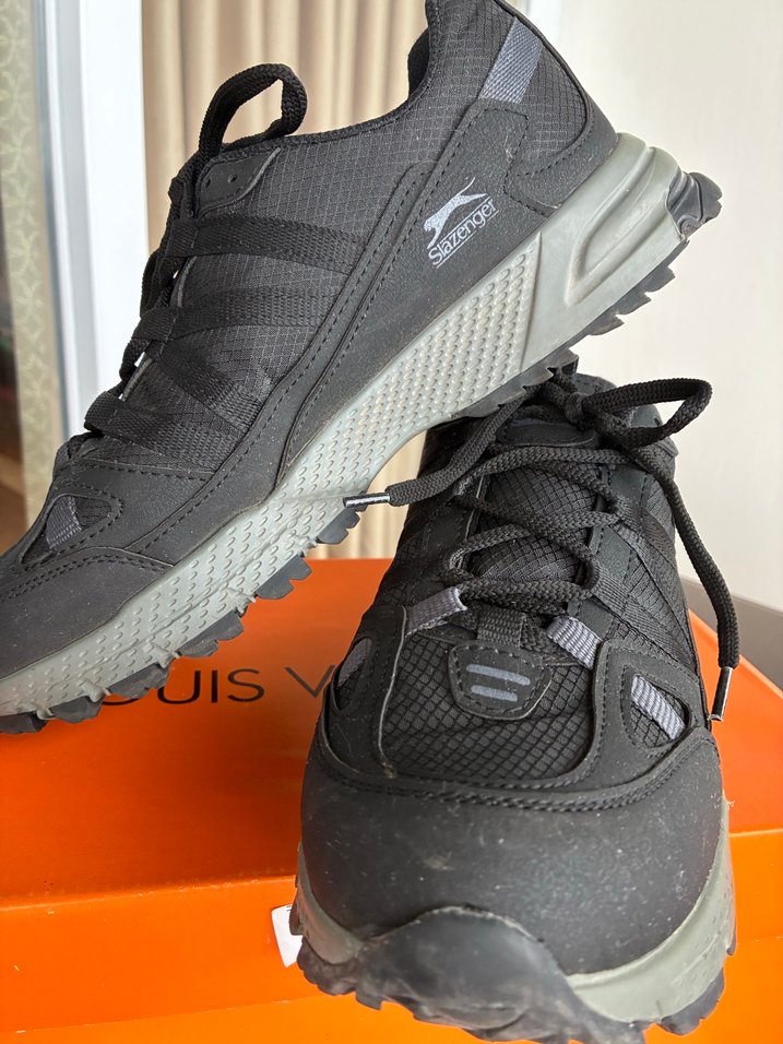 Gri erkek  Spor Ayakkabı Yüksek Tabanlı - Görsel 2