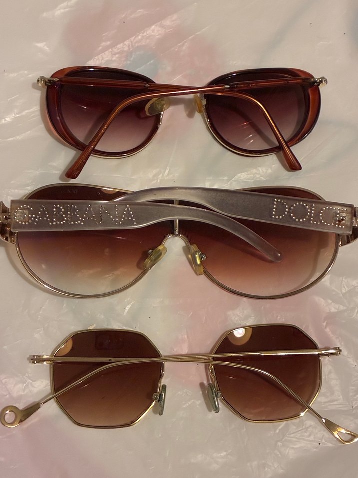 Vintage Tarzda Kadın Güneş Gözlükleri -fiyat 3 gözlük içindir - Görsel 2