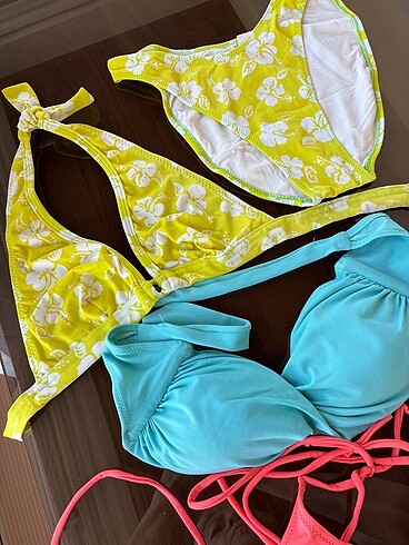 38 Beden Bikini tk ve bikini üstleri 38 beden