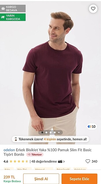 Odelon tişört