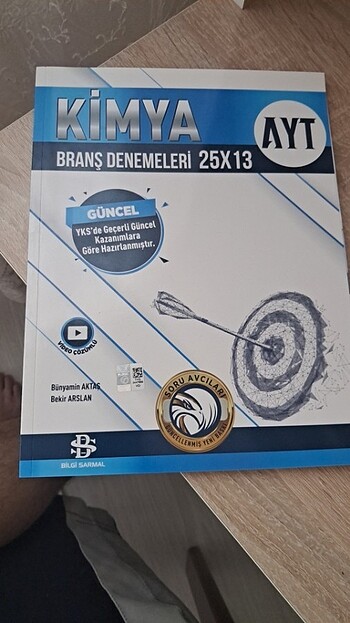 AYT KİMYA BRANŞ DENEME ( BİLGİSARMAL)