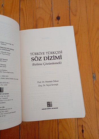 Türkiye Türkçesi Söz Dizimi Kitabı - Görsel 2