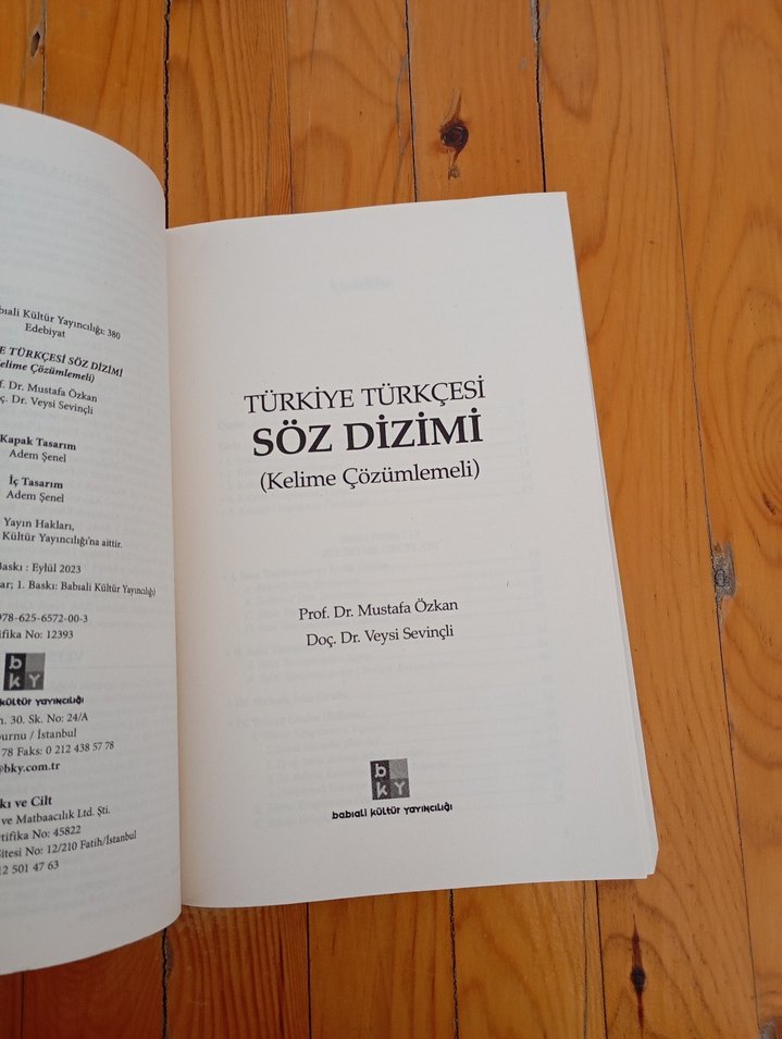Türkiye Türkçesi Söz Dizimi Kitabı - Görsel 2