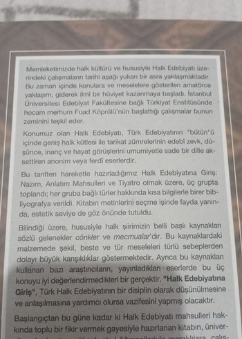 Halk Edebiyatına Giriş - Prof. Dr. Şükrü Elçin - Görsel 3