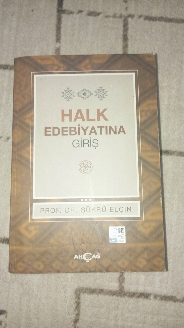 Halk Edebiyatına Giriş - Prof. Dr. Şükrü Elçin - Görsel 2