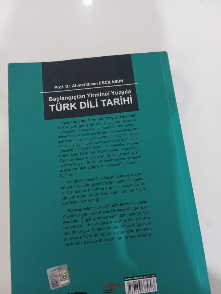 Türk Dili Tarihi Başlangıçtan 20. Yüzyıla - Görsel 2