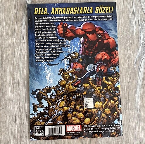 Marvel avenging spider-man çizgi roman