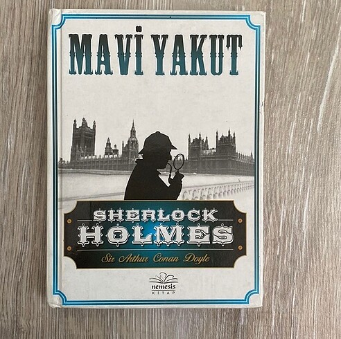 Sherlock Holmes mavi yakut ciltli kitap
