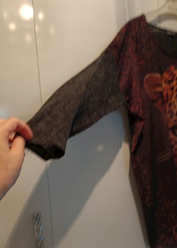 Kahverengi Leopar Desenli Kedi Kıyafeti - Görsel 3