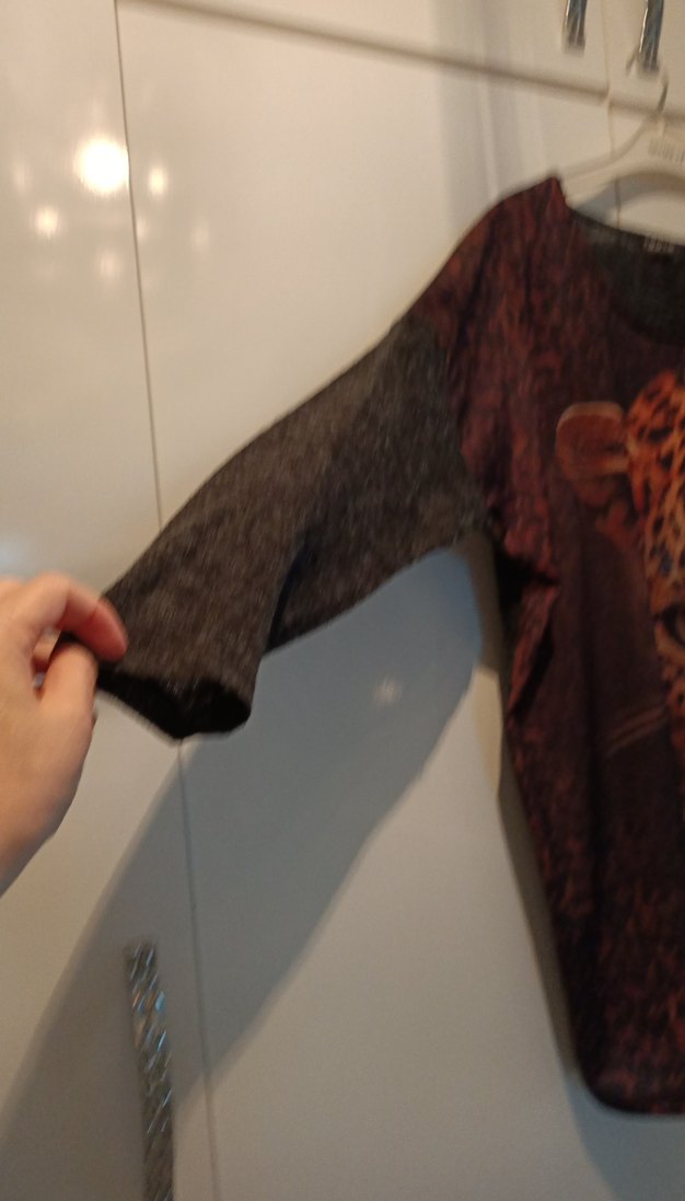 Kahverengi Leopar Desenli Kedi Kıyafeti - Görsel 3