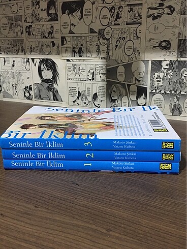 seninle bir iklim manga 1 2 3 set