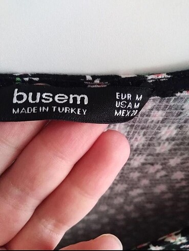 m Beden çeşitli Renk Çiçek desenli bluz