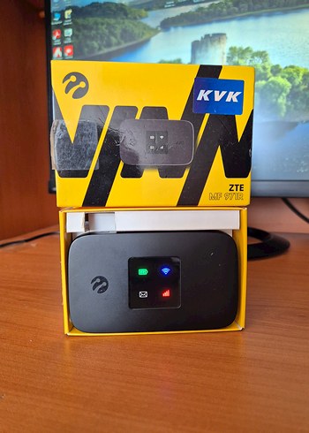 Sarı ZTE MF971R 4.5G VINN WİFİ MOBİL TAŞINABİLİR MODEM