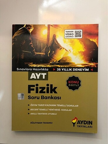 Aydın Yayınları AYT Fizik Soru Bankası