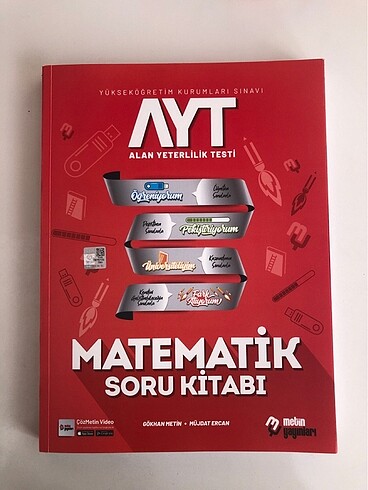 Metin Yayınları AYT Matematik Soru Bankası