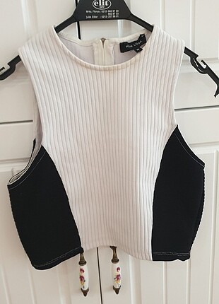 Bustiyer crop top yurtdışından