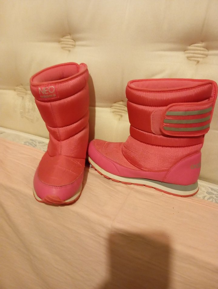 Adidas Bayan Pembe Kauçuk Kaydırmaz  Bot - Görsel 2