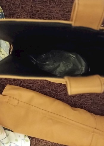 Bej Deri Toka Detaylı Kadın Diz Boyu Bot. - Görsel 9