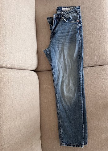 Mavi Rahat Kesim Mom jean Denim Kadın Jean - Görsel 4