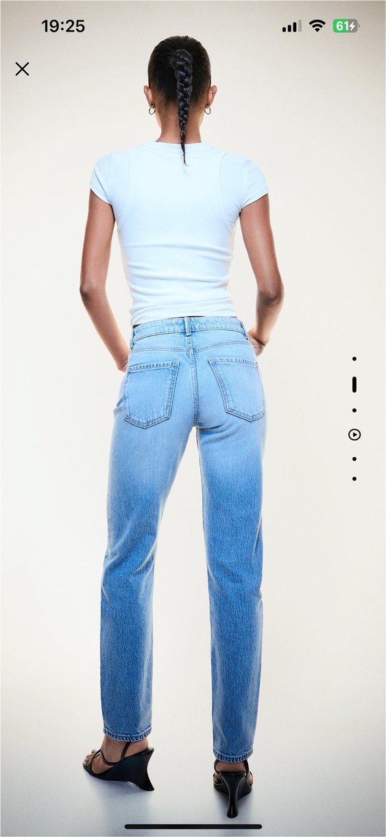 Mavi Rahat Kesim Mom jean Denim Kadın Jean - Görsel 2