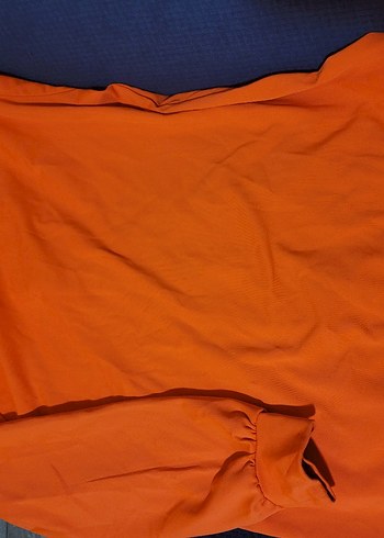 Turuncu Kapüşonlu Erkek Çocuk Sweatshirt - Görsel 2