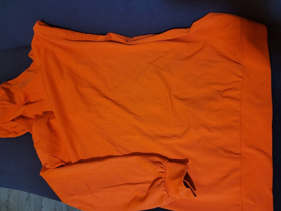 Turuncu Kapüşonlu Erkek Çocuk Sweatshirt - Görsel 2