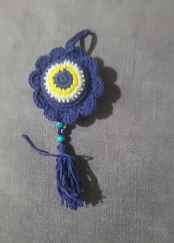 Renkli Püsküllü Bohem Anahtarlık Çanta Süsü - Görsel 8