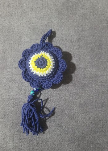 Renkli Püsküllü Bohem Anahtarlık Çanta Süsü - Görsel 7