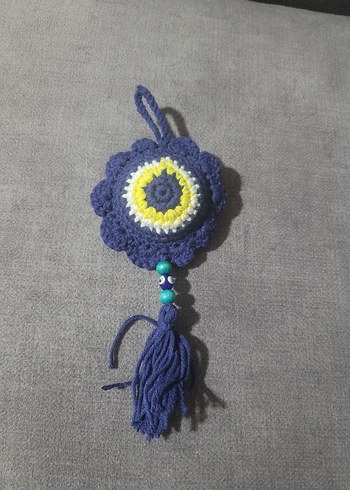 Renkli Püsküllü Bohem Anahtarlık Çanta Süsü - Görsel 6