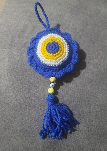 Renkli Püsküllü Bohem Kadın Anahtarlık Çanta Süsü - Görsel 2