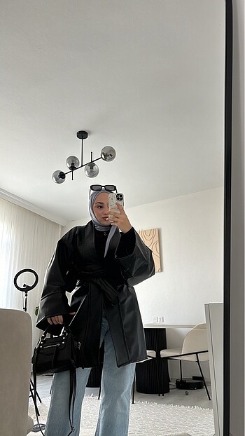 s Beden siyah Renk Deri kimono??