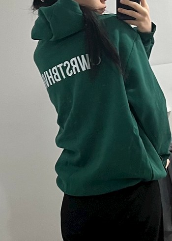 Unisex oversize sweatshirt - Görsel 4