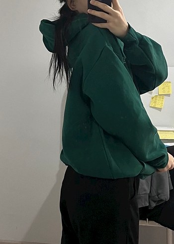 Unisex oversize sweatshirt - Görsel 2