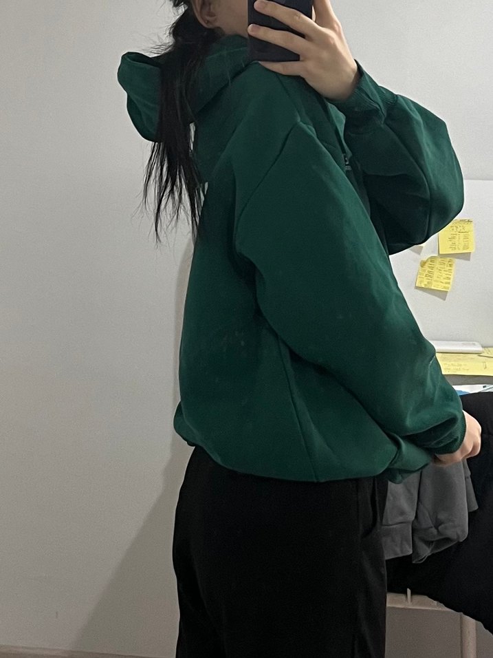 Unisex oversize sweatshirt - Görsel 2