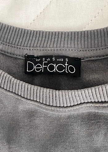 Gri Baskılı unisex sweatshirt - Görsel 5